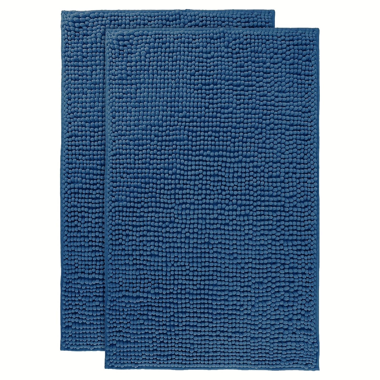 Chenille Bathroom Rug Extra Soft Absorbent Bath Mats for Bathroom Floor, Water Absorbent, Machine Washable