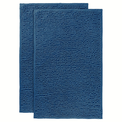 Chenille Bathroom Rug Extra Soft Absorbent Bath Mats for Bathroom Floor, Water Absorbent, Machine Washable