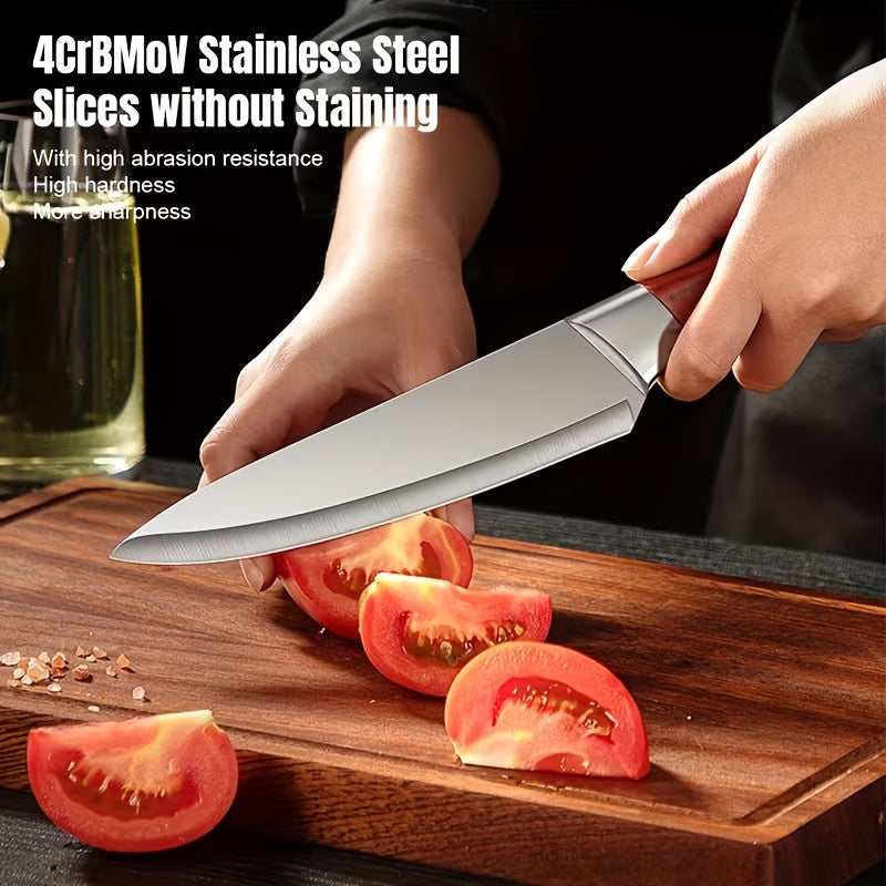 3 Professional Butcher Knives - Hand Forged Stainless Steel Boning Knife, Hand Forged Kitchen Fillet Knife, Barbecue Tools, Professional Chef Kitchen Knife, Multi - Purpose Kitchen Carving Knife, Accessories-Suitable For Cutting Meat -Father'S Gift