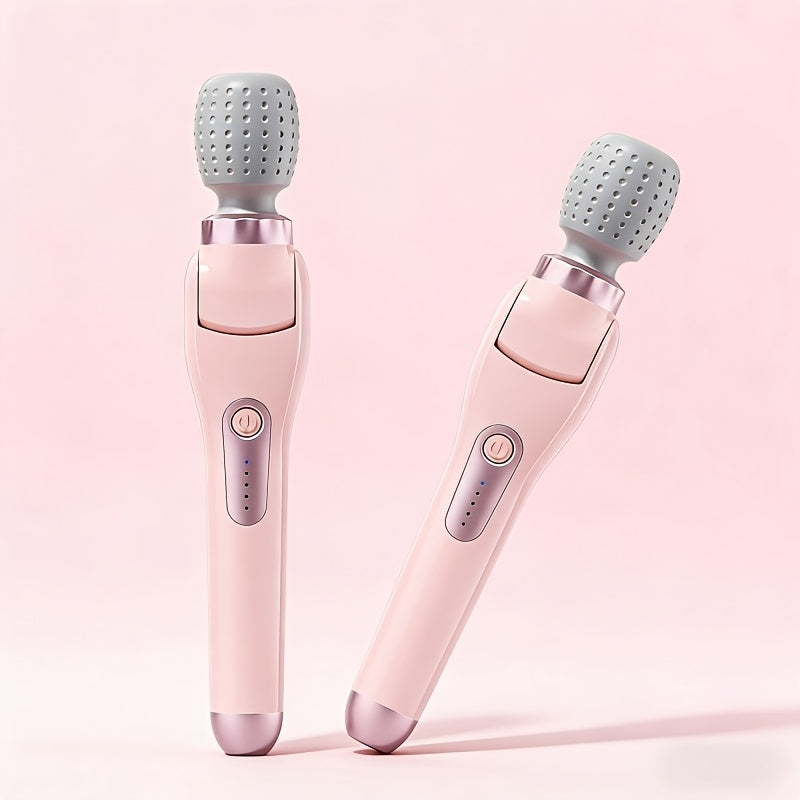 Electric Handheld Massager, 180° Foldable Massage Stick with USB Charging, 5-Speed Vibration Settings, Rotating Head for Full Body Relief, Portable Neck Back Leg Waist Massager, Gift for Women Men