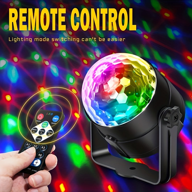 2/4pcs Party Lights with Remote Control DJ Lighting, Disco Ball Light, Strobe Lamp for Home Room Dance Parties Supplies Birthday Party Decorations, Lights for Party/lights That Sync with Music/lights for Decoration/lights Party/lights Dj