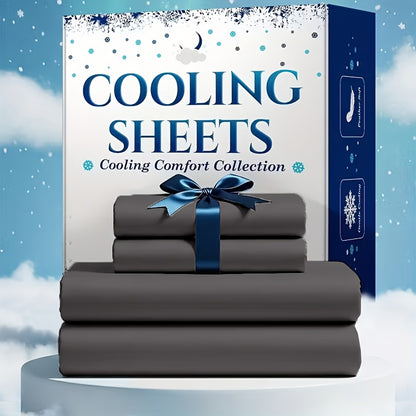 4/6-Piece Luxury Sheet Set - Breathable & Cooling Sheets - Hotel Luxury Bed Sheets Set - Easy & Secure Fit - Soft, Wrinkle Free & Comfy Sheets Set - Sheet Set with Extra Deep Pockets-4PC Random Color