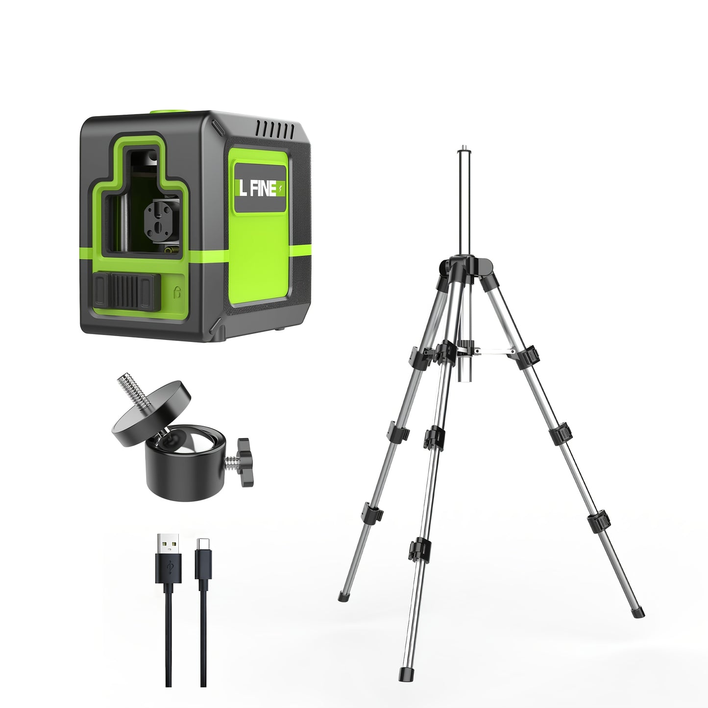 4D Laser Level 2026 Model, 16-Line Laser Level with Extremely High Construction Accuracy, Ultra-Fast Battery Charging, Helps You Quickly and Accurately Position, Level, and Align During Renovation, A Household Tool