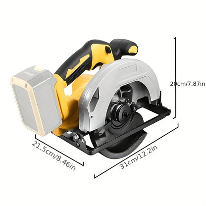 Suitable for Dewalt 20V MAX Battery Cordless Circular Saws, 7-1/4 Inch Brushless Electric Circular Saw, with 0-50 Degree Bevel Cutting Function, Includes Saw Blades, Battery Not Included, Perfect Christmas Gift.