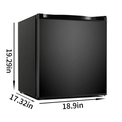 Mini Fridge with Freezer 1.7/3.5 Cu.Ft - Compact Refrigerator with Adjustable Thermostat, Energy Saving, Quiet 38dB, Perfect for Dorm, Bedroom, Apartment, Office & Home Use