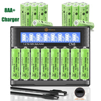 8 Bay charger+8AA set