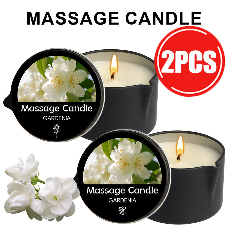 Scented Massage Candle 2-in-1 Soy Wax Essential Oil Body Lotion 20+ Scents 1pc 2pcs 6pcs Spa Nail Salon Pedicure Wedding Valentine Christmas Gift for Women