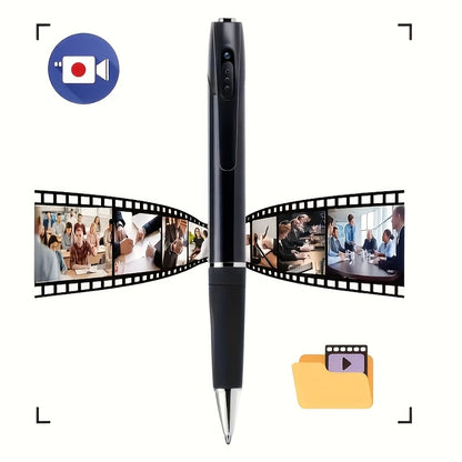 1pc 1080P HD Security Camera with Video, Portable Camera, Indoor/Outdoor Surveillance Camera, Compact Camera, Body Camera Recording, Compact Security Camera with 64 GB Memory Card, Suitable for Lectures, Classrooms, Offices, Business Meetings