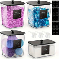 Transparent-Black Lid (3+1)