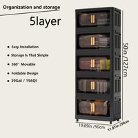 Black - 5Tiers