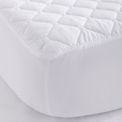 2pcs Mattress Protector Fitted Sheet No Noise Breathable Mini Crib Cover Quilted Protective Play Mat