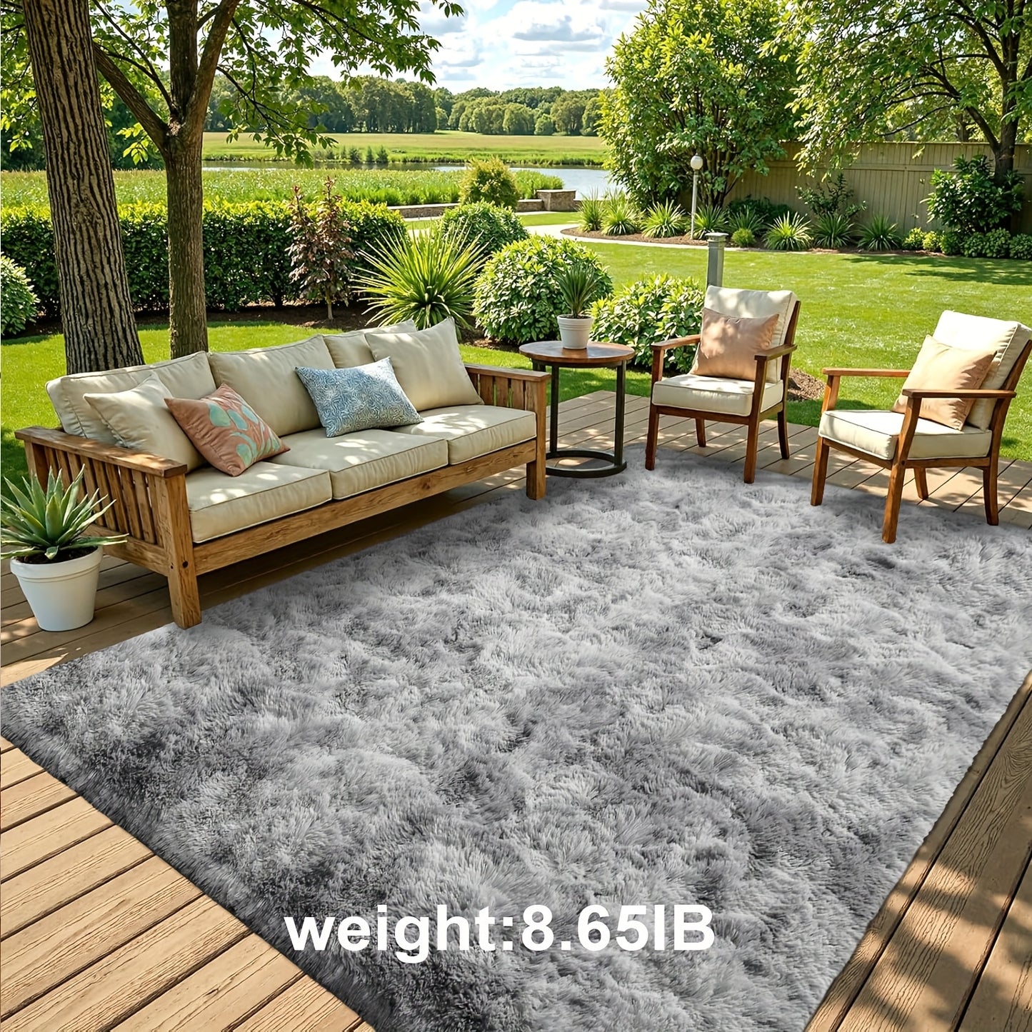 Area Rug Non Slip Backing for Living Room Kitchen Modern Home Decor Floor Decoration Carpet Mat Cute Fluffy Bedroom Rug Easy to Clean Bathroom Rugs