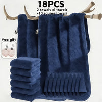 18pcs Dark Blue