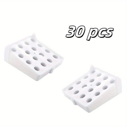 30/ 15pcs Foldable Stackable Clothes Folding Board, Space-saving Portable Organizer for Shirts, Pants, Dresses, Ideal for Home, Wardrobe, Dorm, College Students, Heavy-Duty Plastic, Easy-Clean, Sturdy Construction, Perfect Home Storage Solution, Dorm