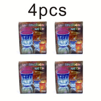 4pcs luminous cups
