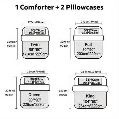 Sun Moon Planet Comforter Set 3pcs Digital Print Quilted Bedding 1 Comforter 2 Pillowcases 180GSM Soft Breathable Black Celestial Bedroom Decor Twin Full Queen King Size Dormitory