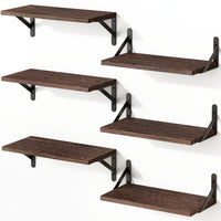 6pcs-Dark Brown