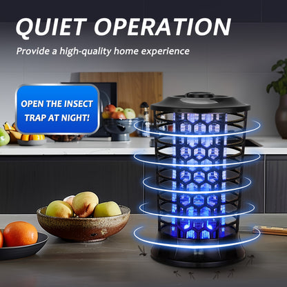 Indoor Mosquito Killer Bug Zapper, Flying Insect Killer, Fruit Fly Traps Indoor, Mosquito Lamp, Insect Zappers, Electric Mosquito Attractant Trap Plug in for Home