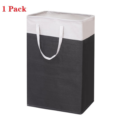 Laundry Basket with Lid, 22.45gal Large Deluxe Laundry Baskets - Collapsible Foldable Laundry Hamper Big Storage Basket Bin for Clothes Washing Bedroom Organizer Toy Collection (Black)