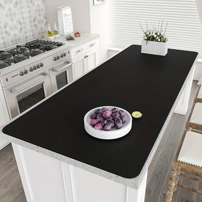 1pc Mat, Countertop Heat-Resistant Mat, Extra Large Countertop Protective Mat, Multifunctional Cuttable Kitchen Counter Mat, for Kitchen Counter And Dining Table, Kitchen Organizers And Storage, Kitchen
