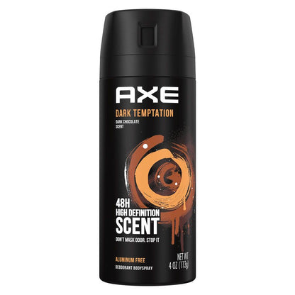 3 Pack Axe Dark Temptation Spray 5 oz / 150 ml ea