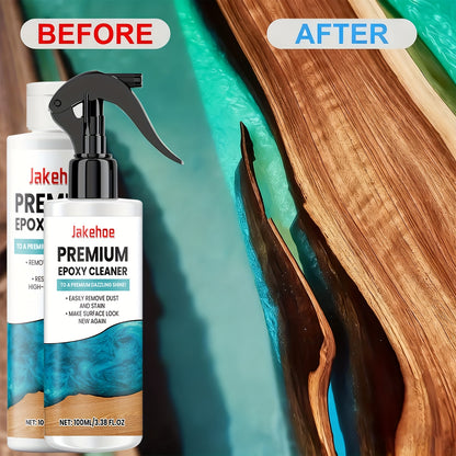 Epoxy Resin Polish + Cleaner - Effortlessly Removes Scratches And Stains, Polishes Surfaces, And Restores High Gloss to Epoxy Products.