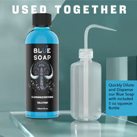 Blue soap 5.07oz - with squeeze bottle