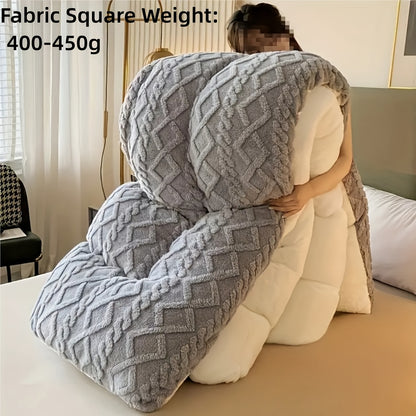 [Luxurious Taffeta Comforter] Soft, Thick, And Warm Taffeta Comforter - Luxurious For All Seasons - Machine Washable, Perfect For Kids Bedroom, Guest Room, Kids And Hotel Use