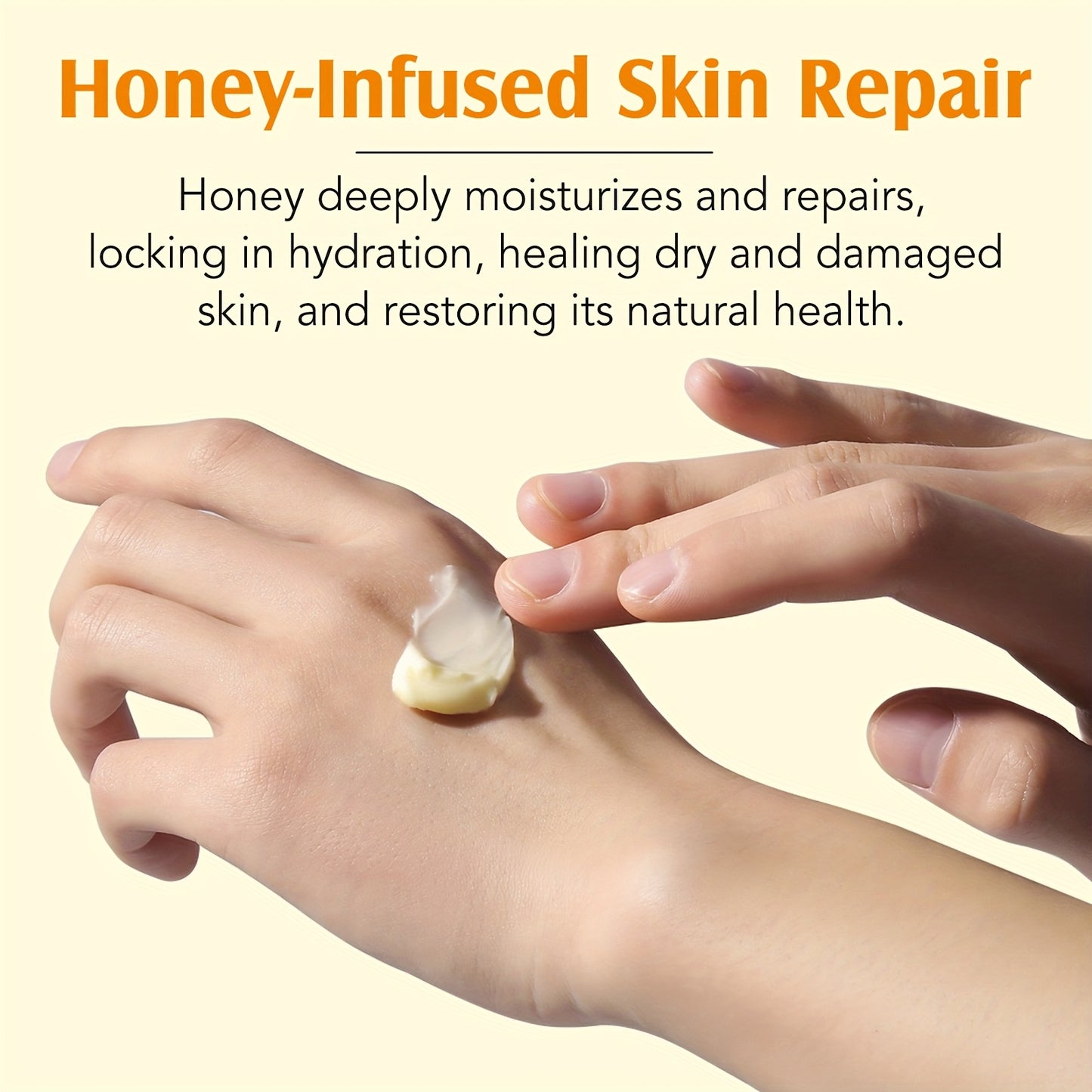 Whipped Tallow Cream 120g Grass-Fed Beef Tallow Honey Beeswax Moisturizing Face Body Hand Cream All Skin Types No Artificial Fragrance Skin Barrier Support