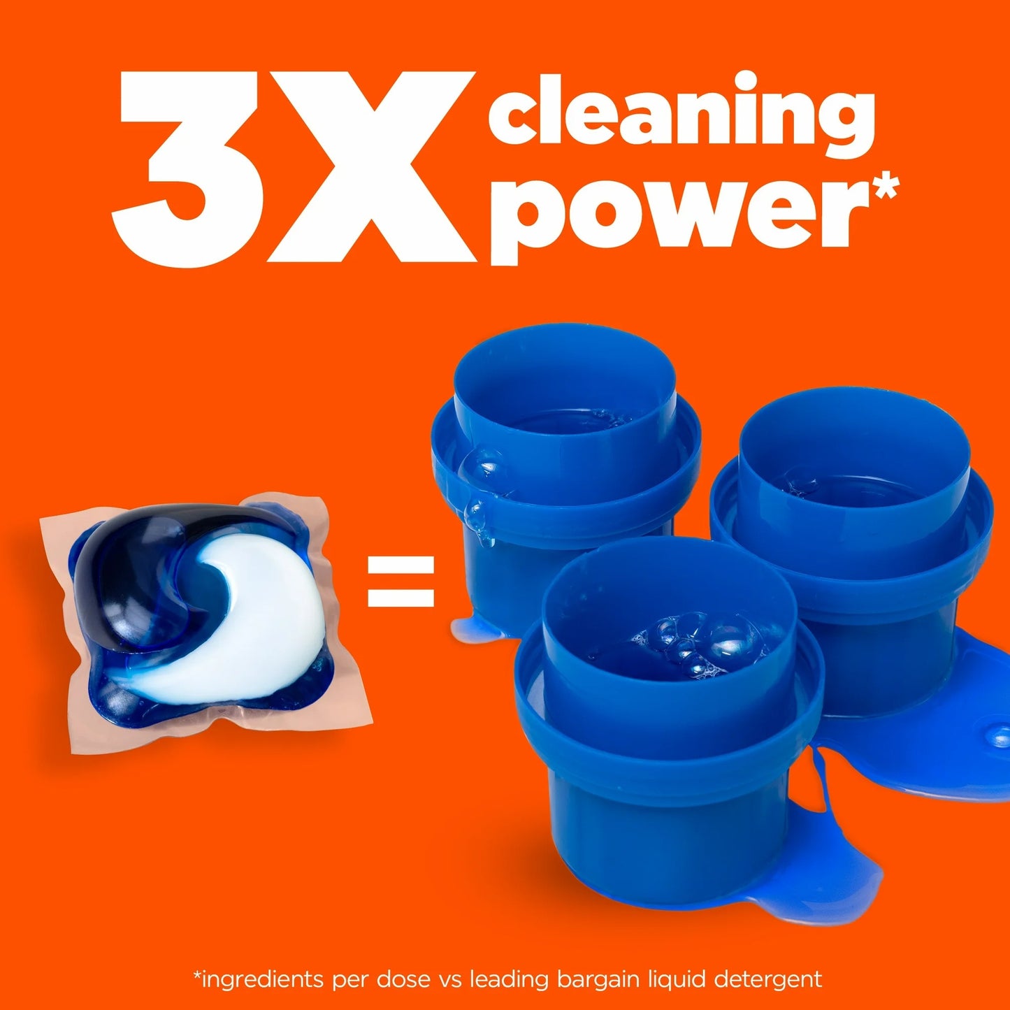 Tide PODS Liquid Laundry Detergent Packs Spring Meadow Scent 16 Count Pre-Measured Pods Stain Remover HE Compatible Top Load Front Load Washing Machine