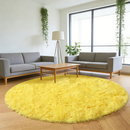 Fluffy Area Rug Large Soft Shag Carpet for Living Room Bedroom – Non-Slip Ultra Thick Plush Floor Mat, Multiple Sizes & Colors, Home Decor