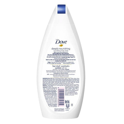 Dove Body Wash 3 Pack 200ml – Moisturizing Gentle Cleanser Mix Pack, Soap-Free Dermatologist Recommended Daily Shower Gel for Soft Nourished Skin, Travel Size 6.7 fl oz