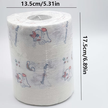 High Efficiency "800 Times - Wet And Dry, Washable, Non-stick Oil, Kitchen Paper Towels, Paper Towels, Household Cleaning Degreasing Cloth (various Patterns) Lazy Rags - Party Supplies 800 Times, Paper Towels