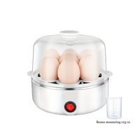 Single layer egg cooker