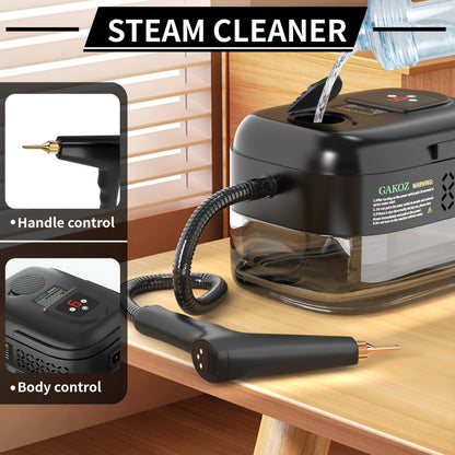 High Pressure Steam Cleaner, Steam Cleaner Handheld, High Temperature Carpet Cleaner, Handle Gear Switch Adjustment, LCD Display, 40.58oz Water Tank Capacity, Suitable for Kitchen Fumes, Sofas, Easter Gifts,