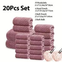20pcs Purple Pink