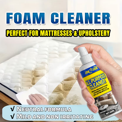 Multi-Surface Dry Cleaning Spray | Safe for Fabric Sofas, Carpets, Leather & Upholstered Furniture | Quick Stain Removal Without Water | Contains Glycerin | Suitable for Bedroom and Indoor Use | Brand: JOKJOK