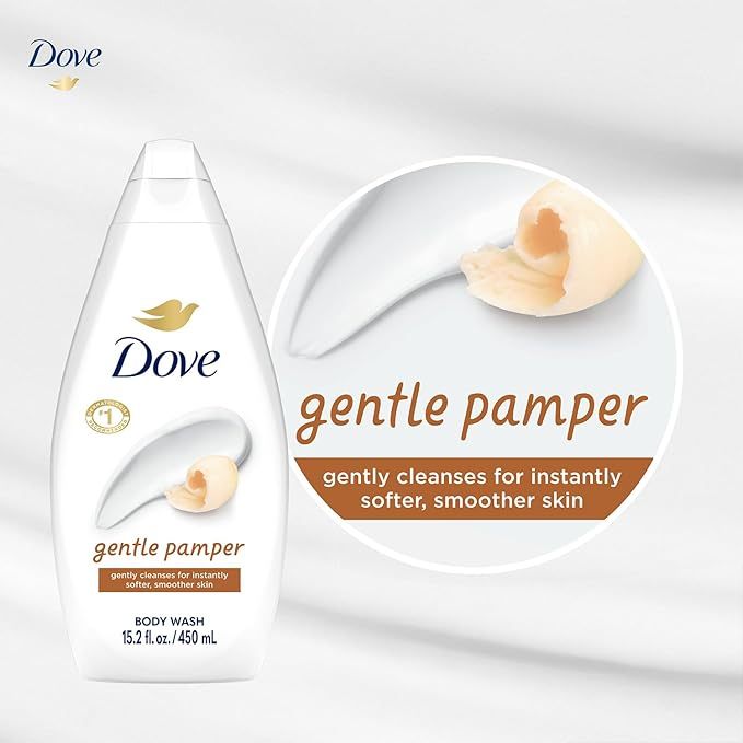 3 Pack Dove Body Wash Gentle Pamper 450 ml 15.2 oz