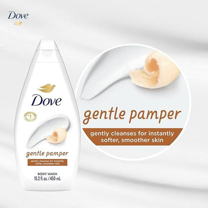 3 Pack Dove Body Wash Gentle Pamper 450 ml 15.2 oz