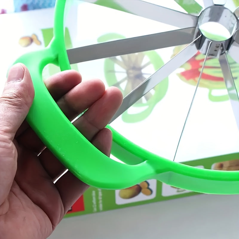 1pc of Stainless Steel Watermelon Cutter - a Creative Reusable Fruit Separator, a Must-Have Kitchen for Easy Slicing