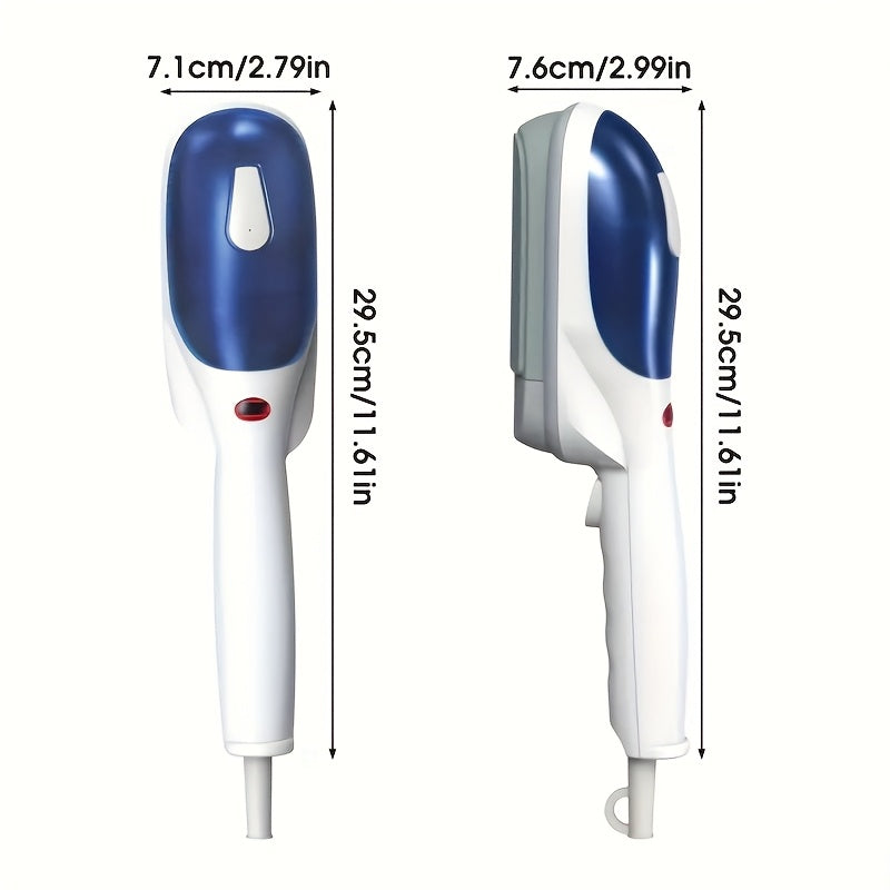 1pc Handheld Steam Iron - 25 Seconds Fast Heating, Portable Steam Wrinkle Remover, Suitable for Home, Office And Travel with Efficient Heating, Garment Steamer, Horizontal And Vertical Steam, Dry Ironing, Steam Iron, Iron