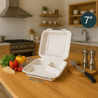 7 Inch 3 Compartment [25pack]