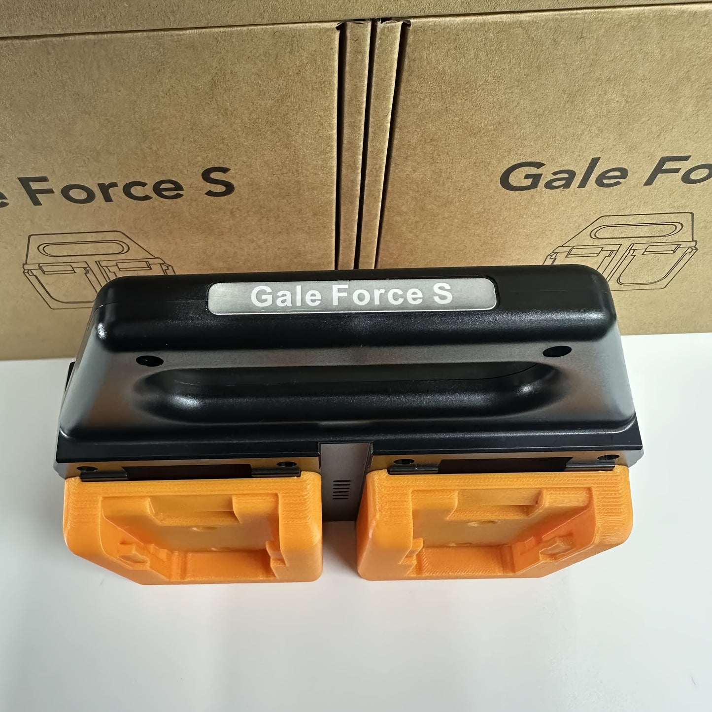 DeWalt 18V 20V Battery Storage Rack – 4-Port Portable Holder with Mounting Frames, Upgradeable Tool Hanger Organizer, Modular & Individually Assembled Battery Mount for Workshop & Jobsite