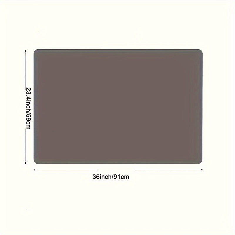 1pc Mat, Countertop Heat-Resistant Mat, Extra Large Countertop Protective Mat, Multifunctional Cuttable Kitchen Counter Mat, for Kitchen Counter And Dining Table, Kitchen Organizers And Storage, Kitchen