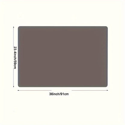 1pc Mat, Countertop Heat-Resistant Mat, Extra Large Countertop Protective Mat, Multifunctional Cuttable Kitchen Counter Mat, for Kitchen Counter And Dining Table, Kitchen Organizers And Storage, Kitchen