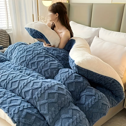 [Luxurious Taffeta Comforter] Soft, Thick, And Warm Taffeta Comforter - Luxurious For All Seasons - Machine Washable, Perfect For Kids Bedroom, Guest Room, Kids And Hotel Use