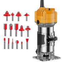 012 Standard Trimming Machine + 15-Piece Drill Bit Set