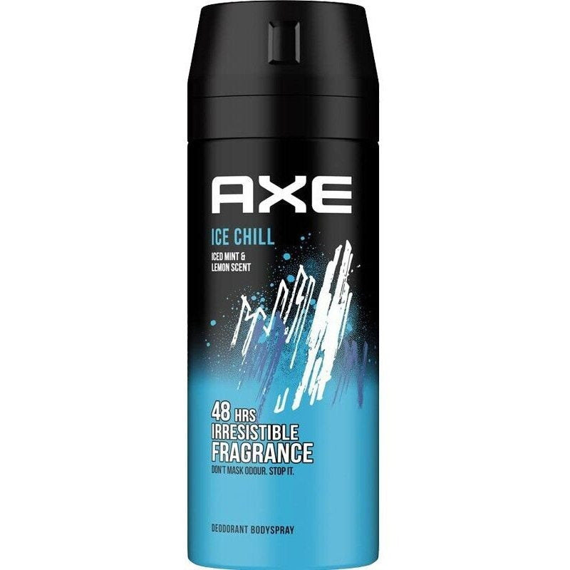 Axe Ice Chill Deodorant x [3 Pack] Body Spray for Men, Fresh Cool Scent, 150ml (5.07 oz)