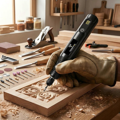 Mini Cordless Rotary Power Tool Set 3.7V USB Charging Multifunctional Tool, Suitable for Grinding, Polishing, Drilling, Etching, Carving and DIY Creation, Holiday Gifts, Local Warehouse
