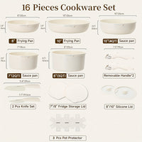 16pcs-beige